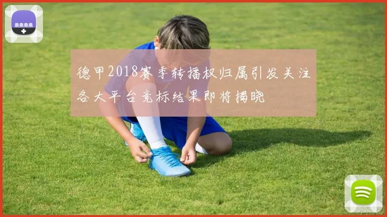 德甲2018赛季转播权归属引发关注各大平台竞标结果即将揭晓